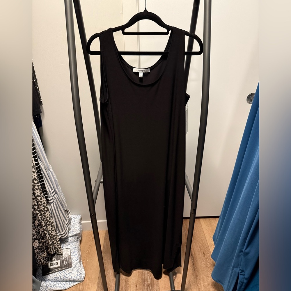 NWT Sympli Go To Sleeveless Dress Black size 10